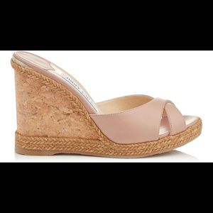 *New* Jimmy Choo Almer 105 Wedges Sz 41.5 fits 11